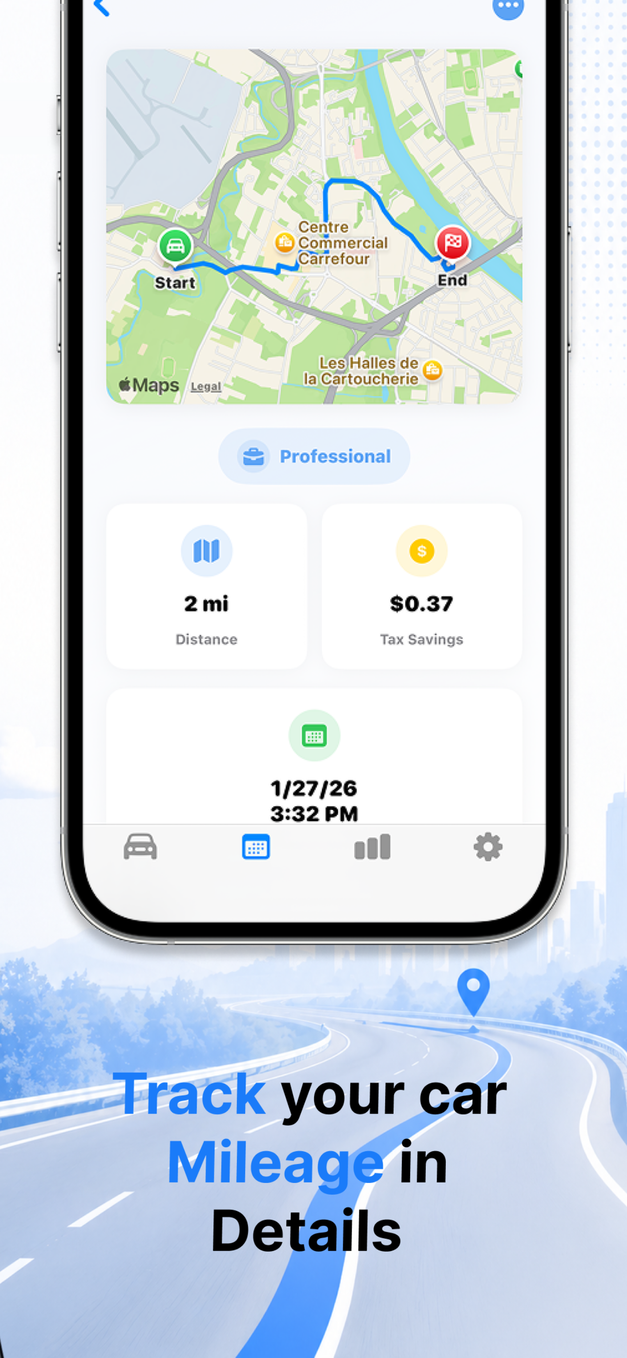 Mile Tracker Car by DriveStack screenshot 7