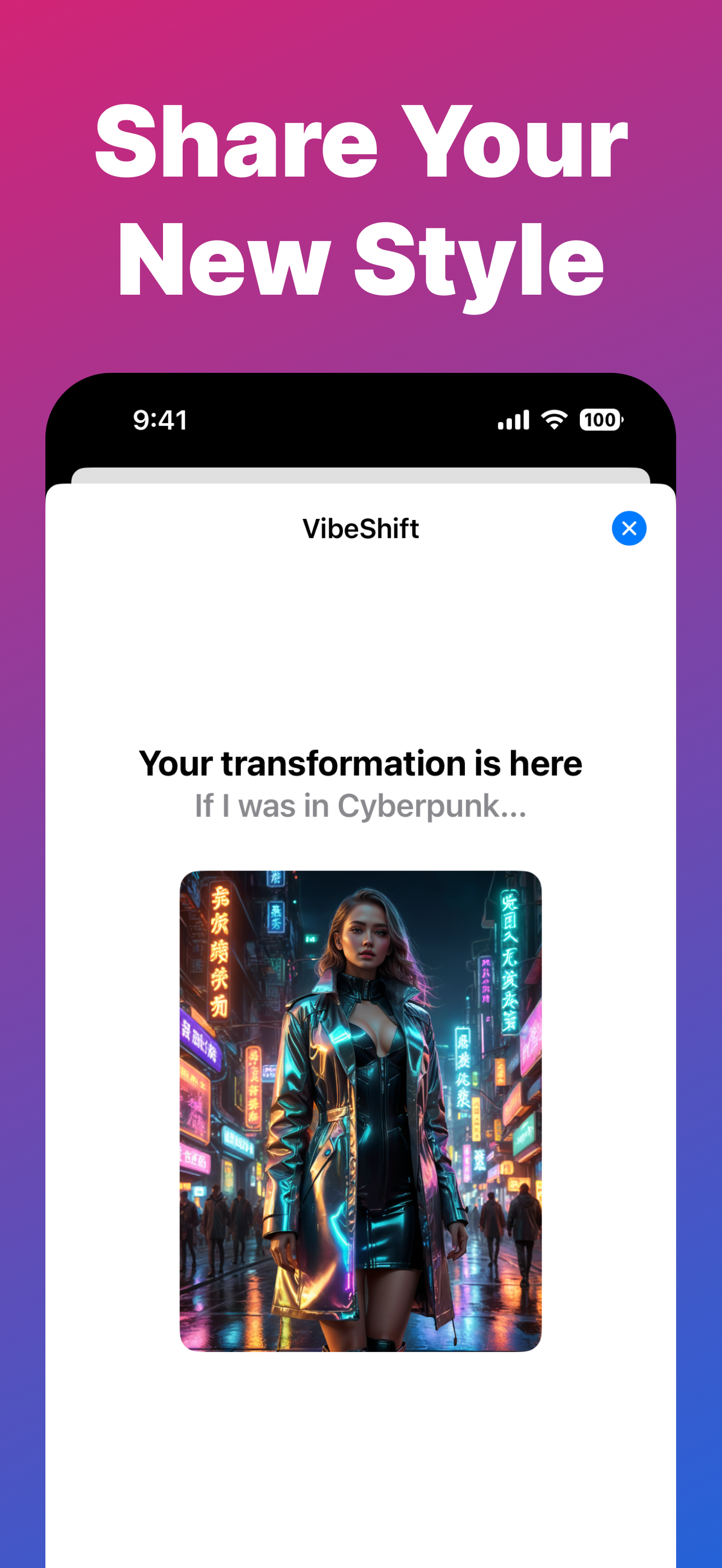 AI Photo Editor: VibeShift screenshot 3