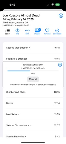 App screenshot