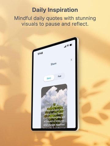 be&one: Meditation & Sleep iPad screenshot