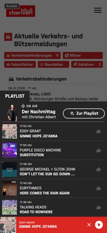 Radio Charivari Würzburg iPhone screenshot