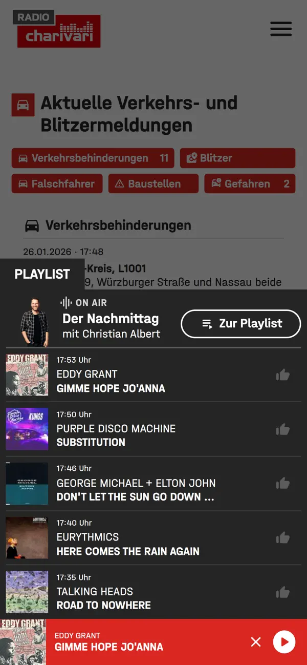 Screenshot #3 pour Radio Charivari Würzburg