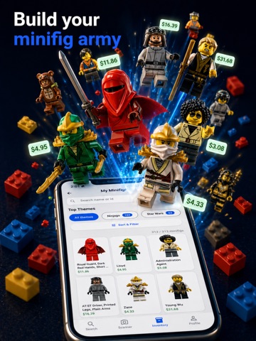 Brickly Scan: Minifig Scanner iPad screenshot