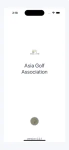 ASIA GOLF ASSOCIATION screenshot #2 for iPhone