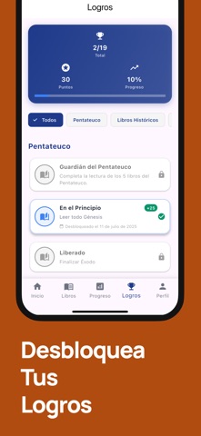 Leyendo Biblia - Tracking screenshot
