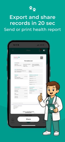Healthy Pet: Care Organizer screenshot