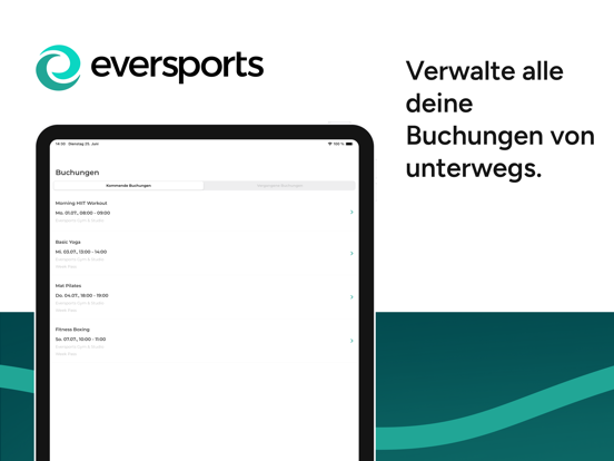EVERSPORTS Buche & Finde Sport iPad screenshot 7