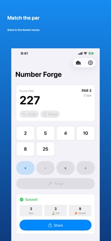 Number Forge - Daily Puzzle screenshot