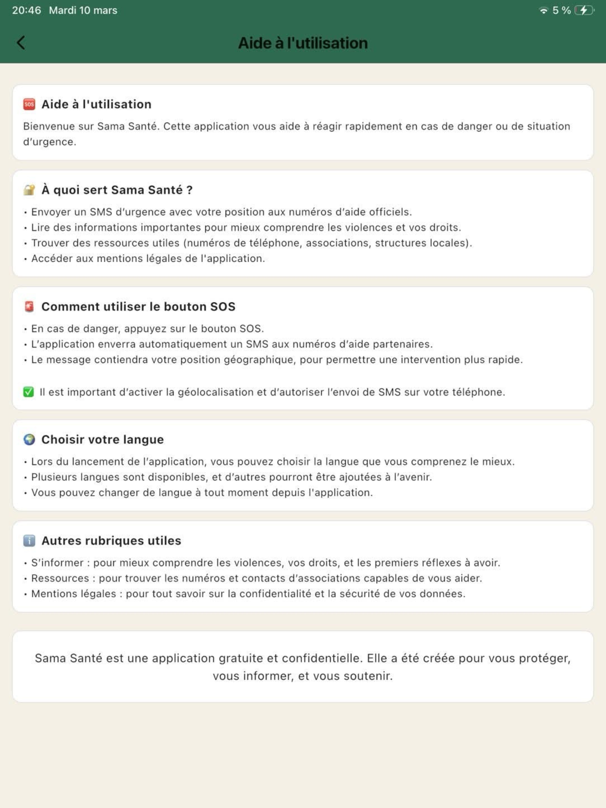 Samasanteapp screenshot 8
