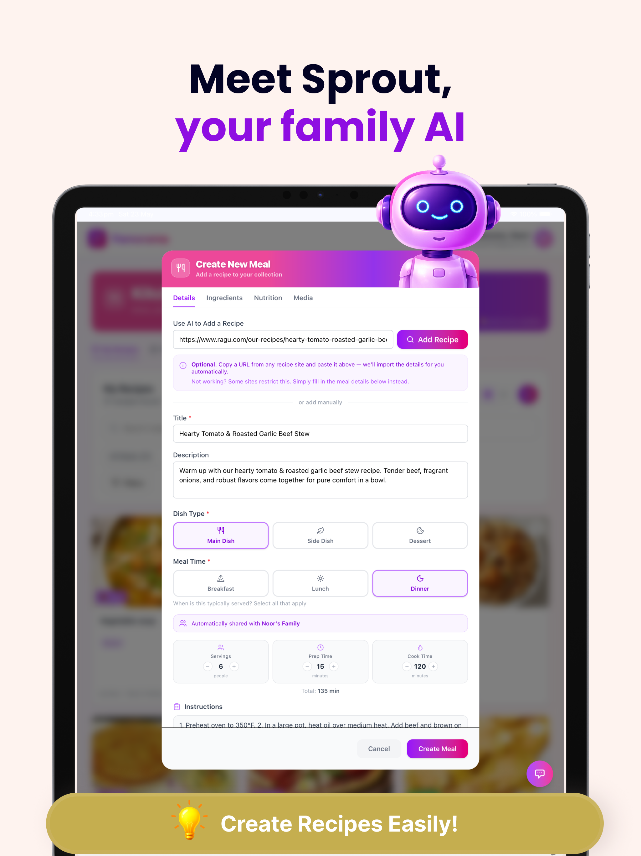 Famorama: AI Family Organizer