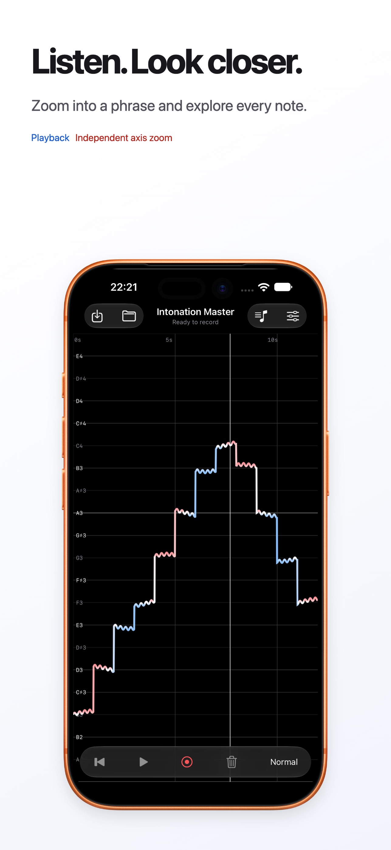Screenshot 3 of Intonation Master