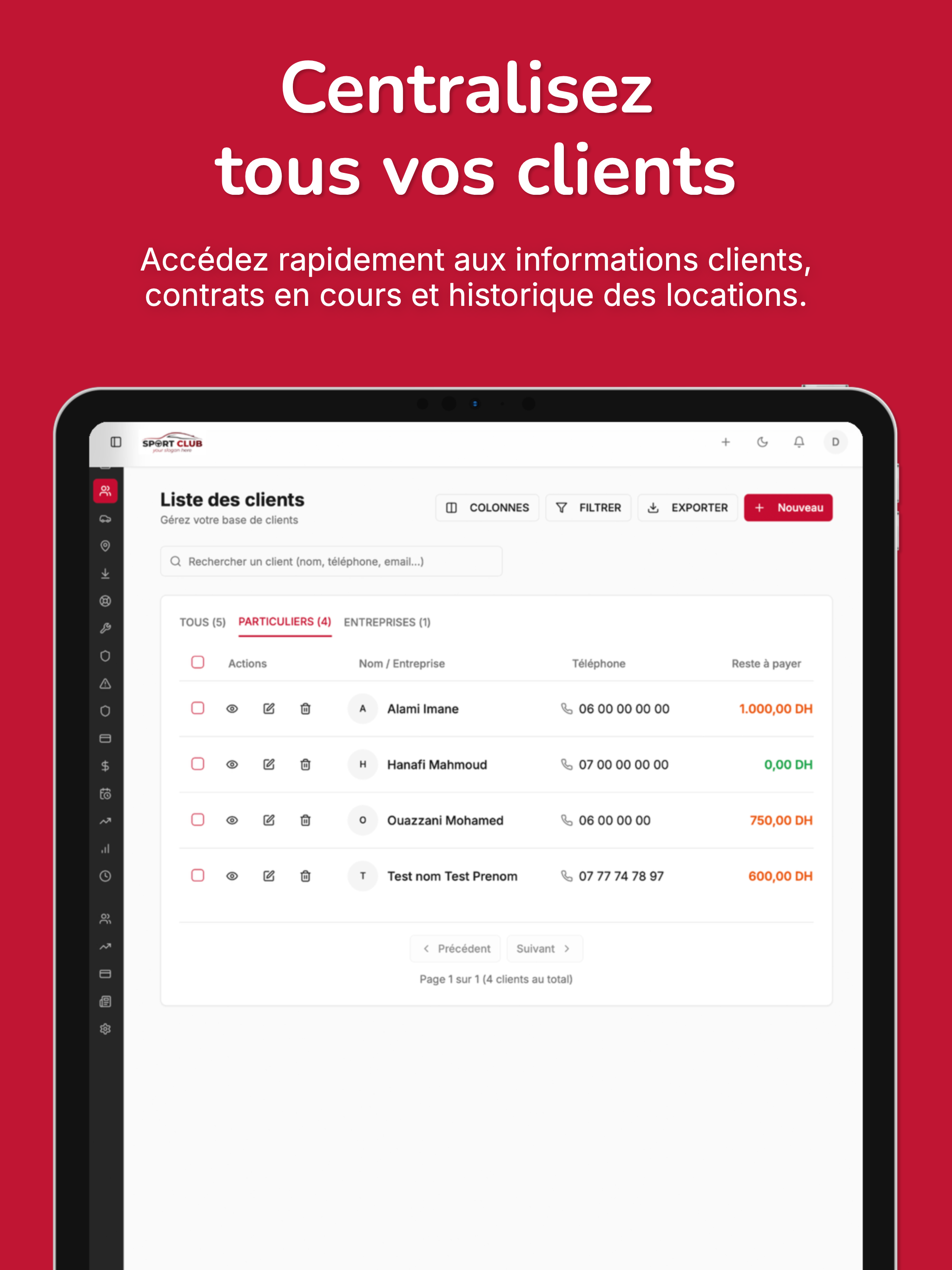 CRSapp - Car Rental System