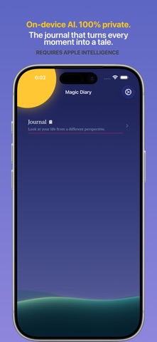 Magic Diary: AI Mood Journal iPhone screenshot