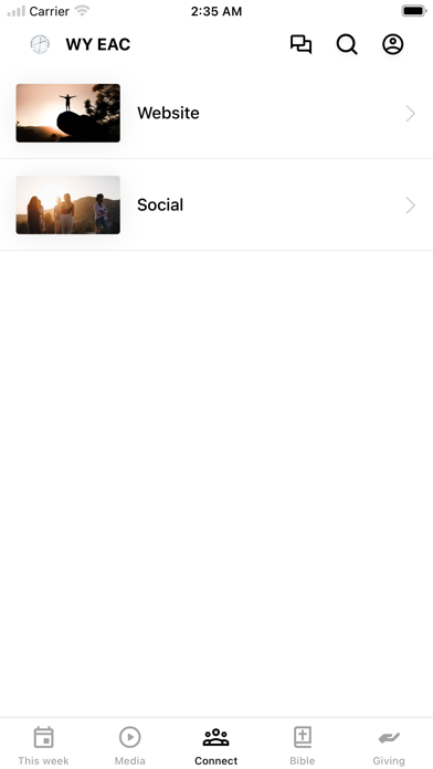 App screenshot