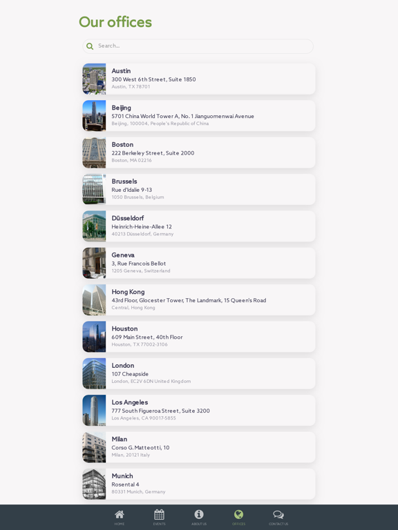 Screenshot #6 pour Orrick Events