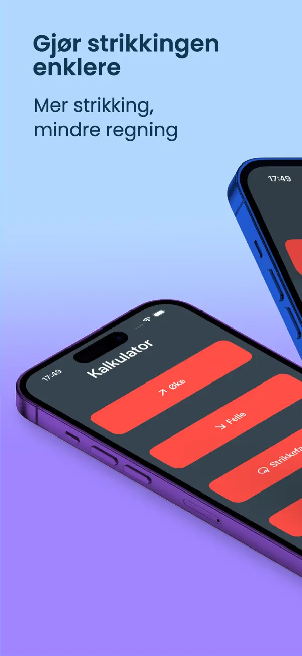 Screenshot #1 pour Strikkeapp