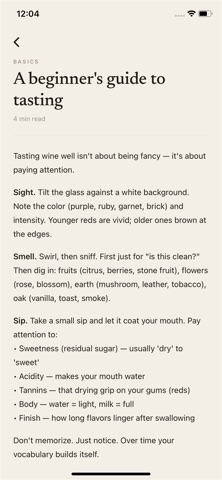 MeSomm Wine iPhone screenshot