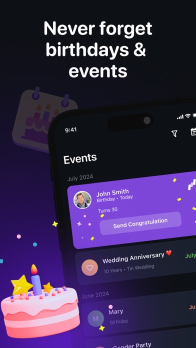 Birthday Reminder : Countdown Screenshot