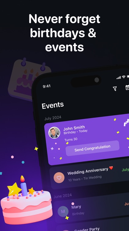 Birthday Reminder : Countdown