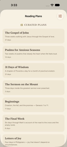 SOAP Bible Study Tool Screenshot 5 of 9