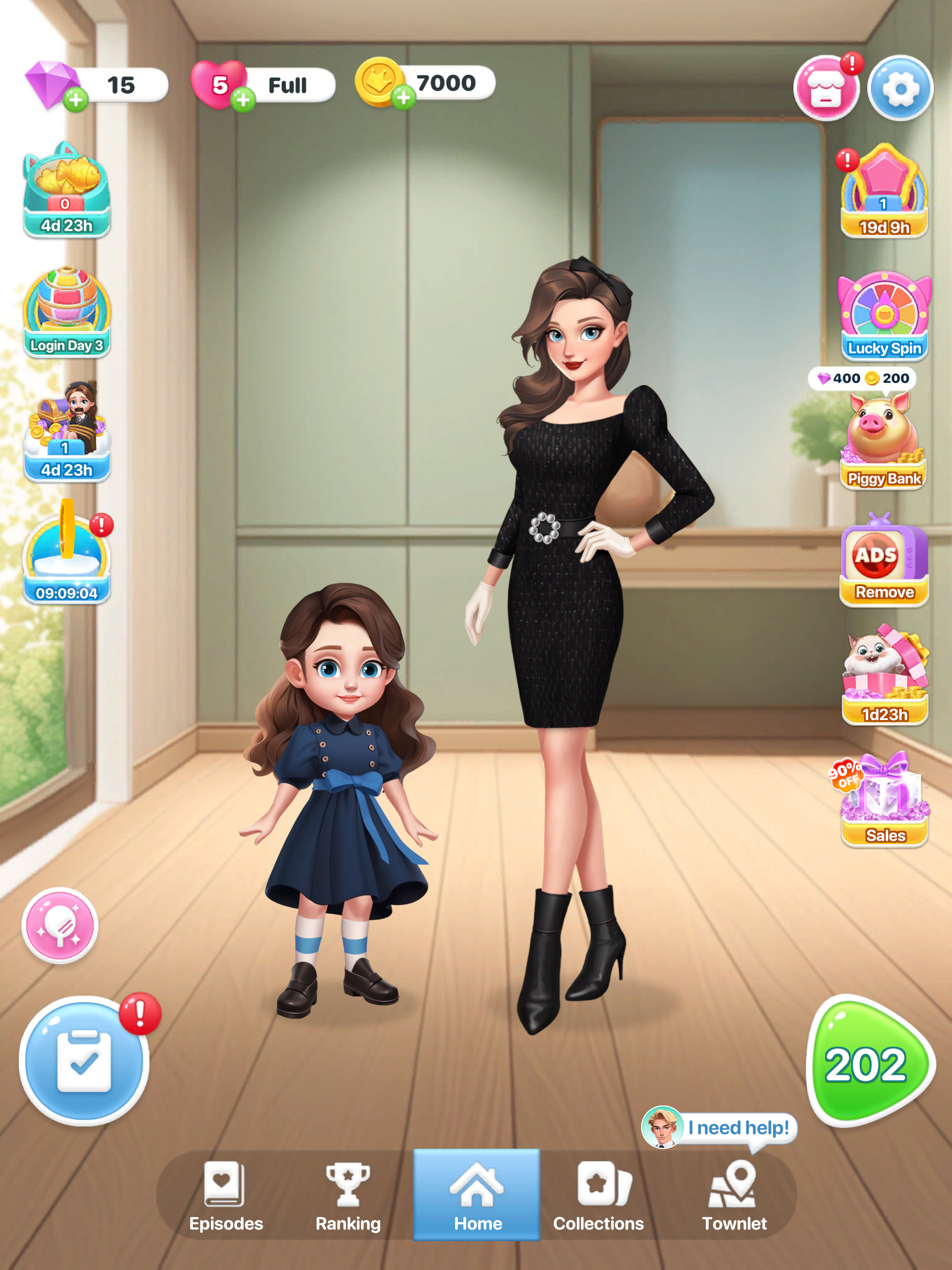 Beauty Tiles: Story & Makeover screenshot 17