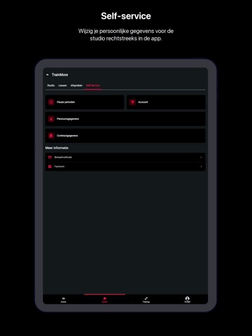 TrainMore - Connect to gym iPad screenshot 9