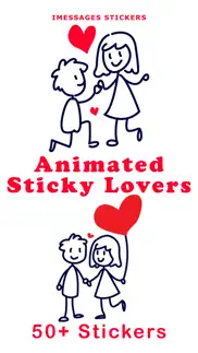 animated sticky lovers iphone images 1