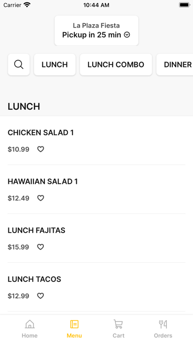 La Plaza Fiesta To Go Screenshot