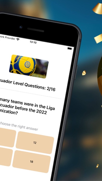 EcuaPro Sports Quiz Screenshot