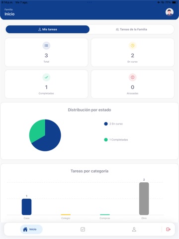 FamIQ App iPad screenshot