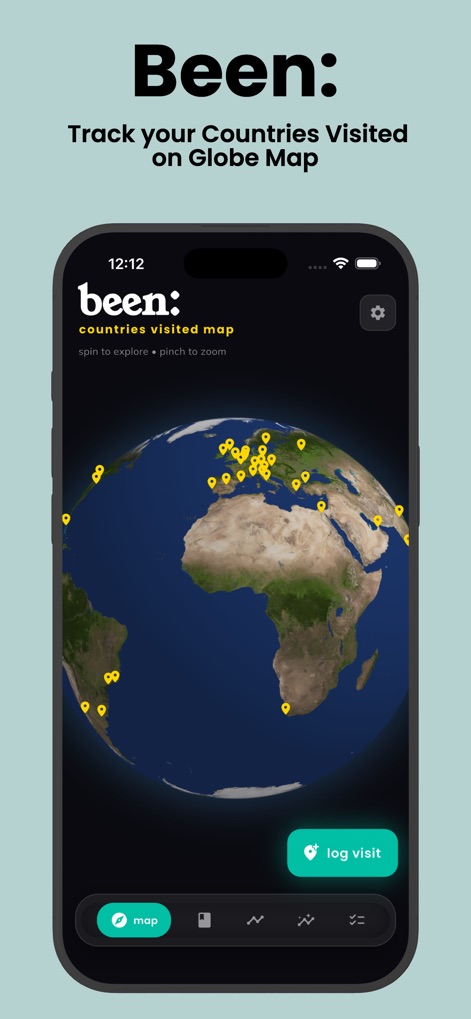 been: My Countries Visited Map - Travel App | MWM