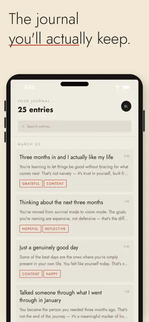 Ditto Journal screenshot 1