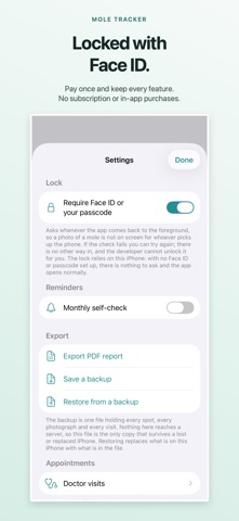 Mole Tracker: Skin Check Diary Screenshot 10 of 10