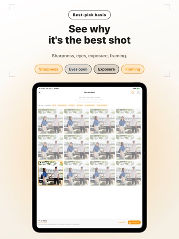 Culpix - Photo Cleaner & Cull iPad screenshot