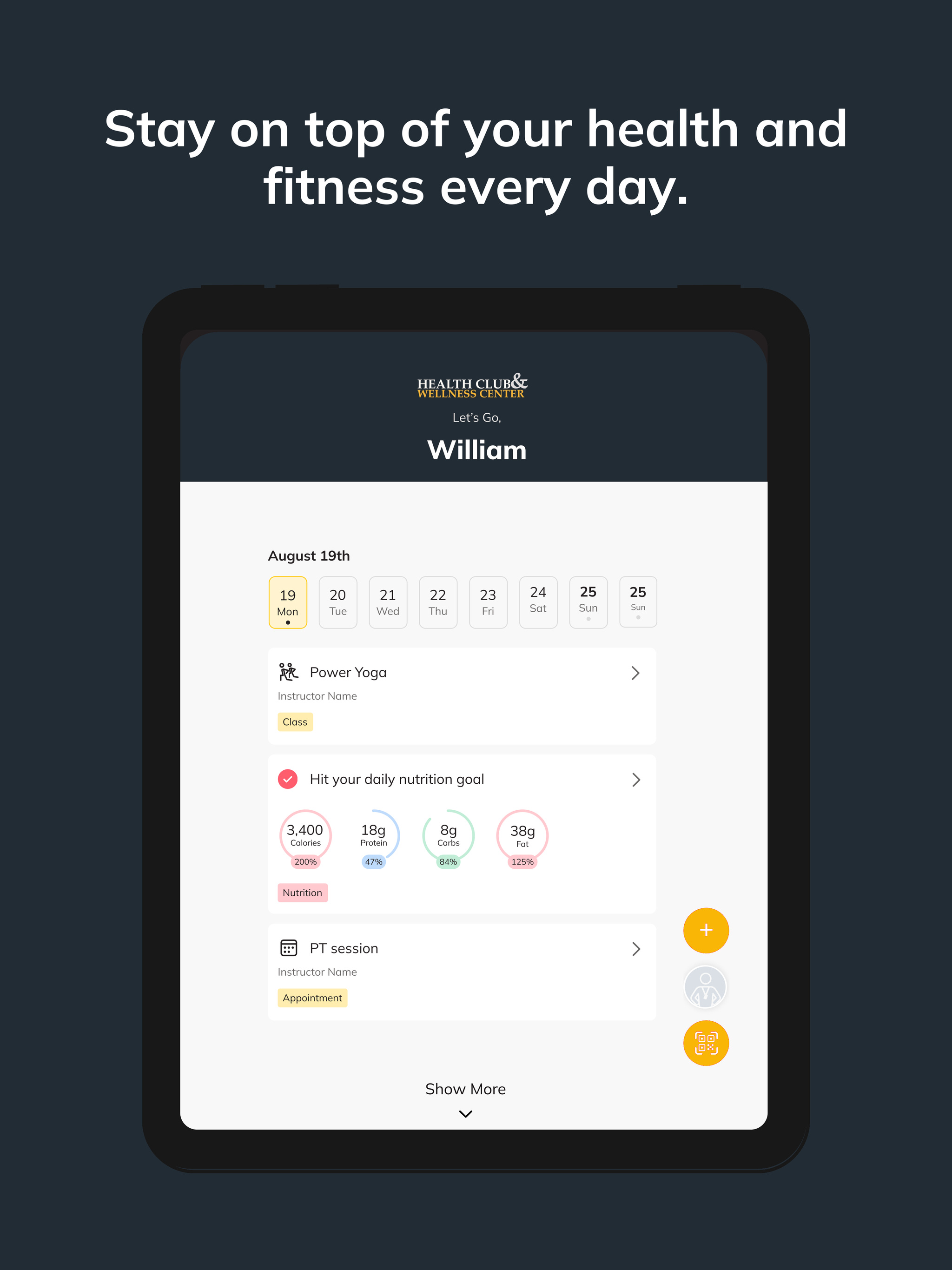 24/7 Health Club. screenshot 12