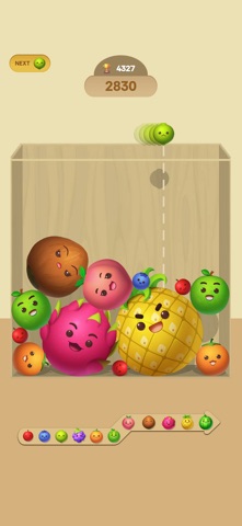 Merge Fruit 3D: Sweet Merge iPhone screenshot