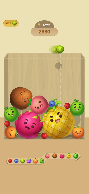 Merge Fruit 3D: Sweet Merge screenshot 2