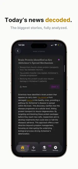 Captura de pantalla de Root News: Smart Daily Brief en iPhone 3