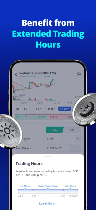 Webull: Trade. Invest. screenshot 5 of 8