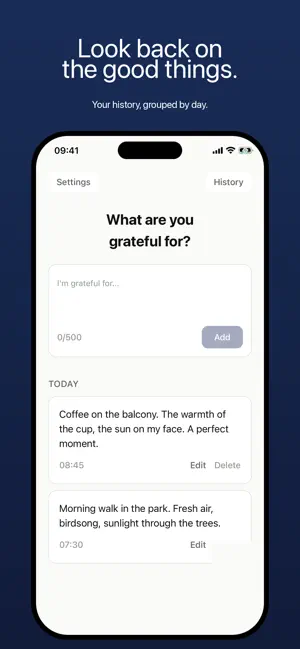 Thankwell screenshot 2