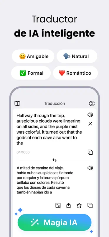 Traductor de voz: AI Translate screenshot 2 of 6