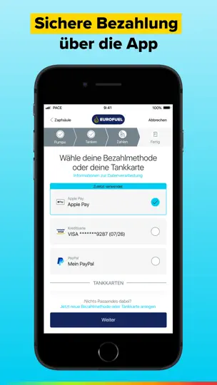 Screenshot von PACE Drive: Günstig Tanken auf dem iPhone 5