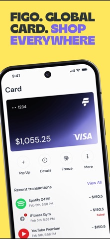 Figo - Global Dollar Card Screenshot 2 of 5