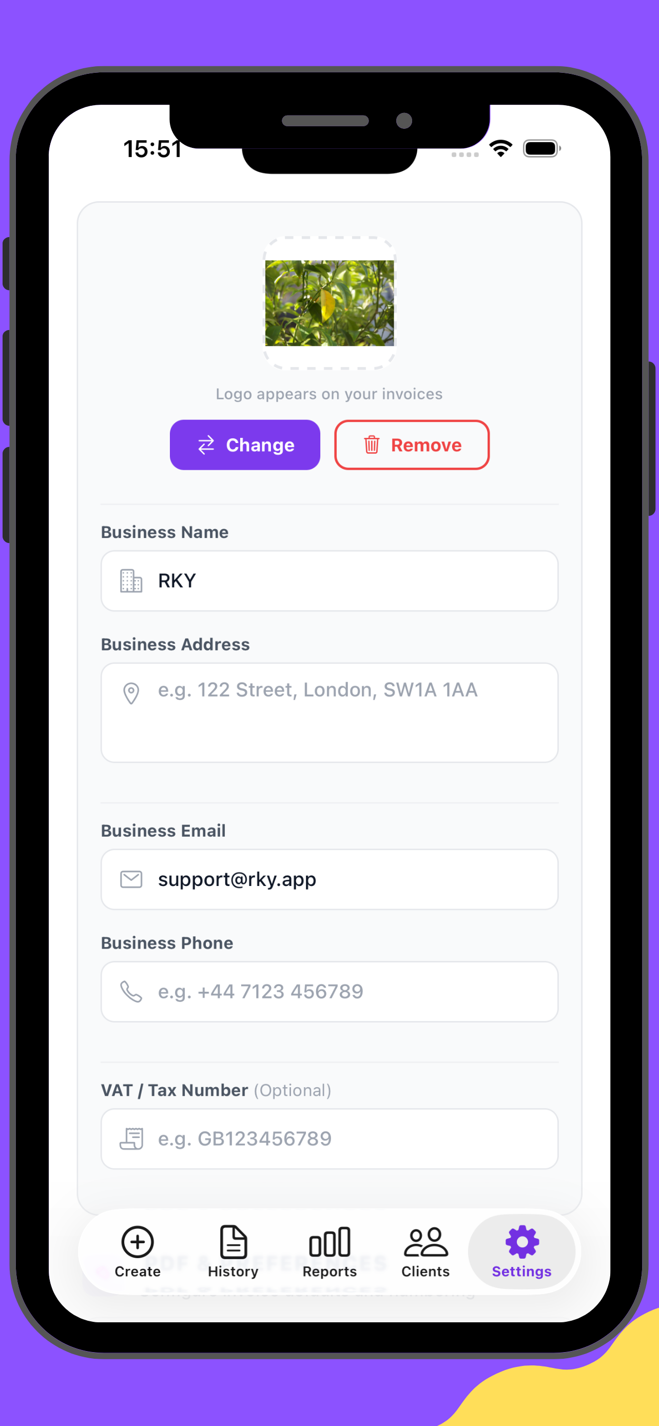 RKY Invoice Maker screenshot 10