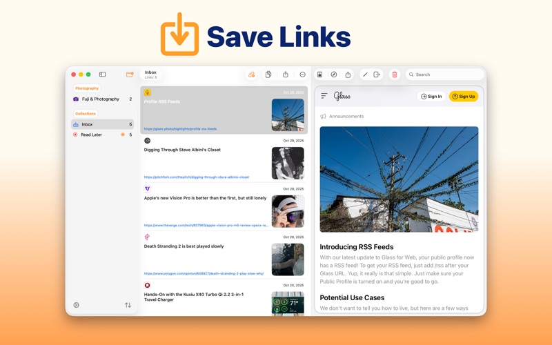 Bridges Link Formatting app screenshot