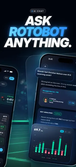 RotoBot - AI Sports Insights screenshot 2