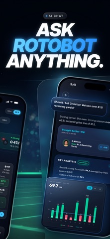 RotoBot - AI Sports Insights iPhone screenshot 2