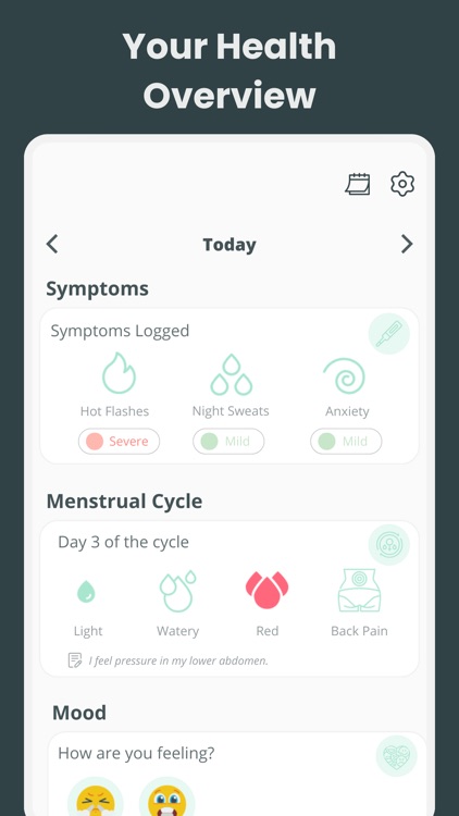 Menopause Tracker Health Guide