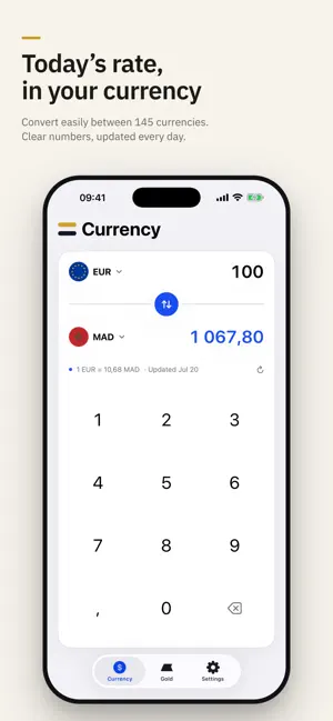 Currency & Gold Price per Gram screenshot 2