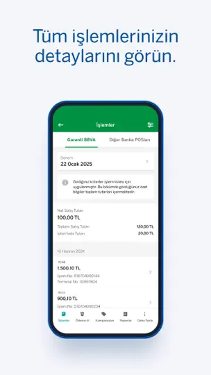 Garanti BBVA CepPOS iPhone Ekran Görüntüsü 3